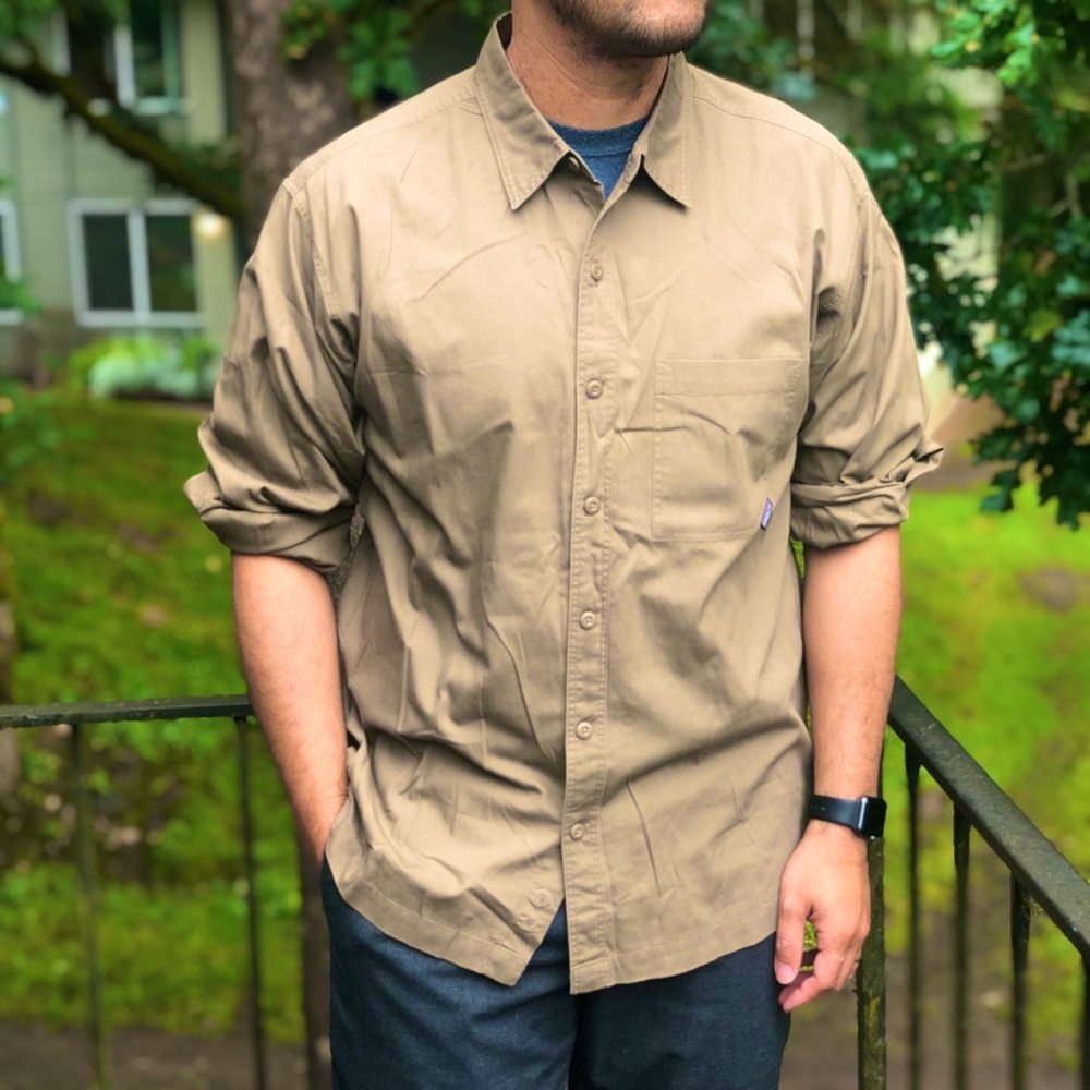 Patagonia Long Sleeve Organic Cotton Shirt